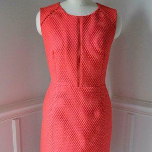 J.Crew $148 Portfolio Dress Warm Cerise F0791